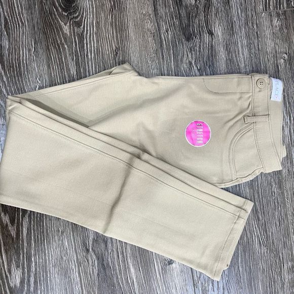 New size 16 Stretchy Khaki Skinny School Uniform Pants The Children's Place - Picture 3 of 3